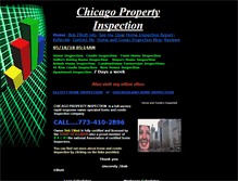 Tablet Screenshot of chicagopropertyinspection.com